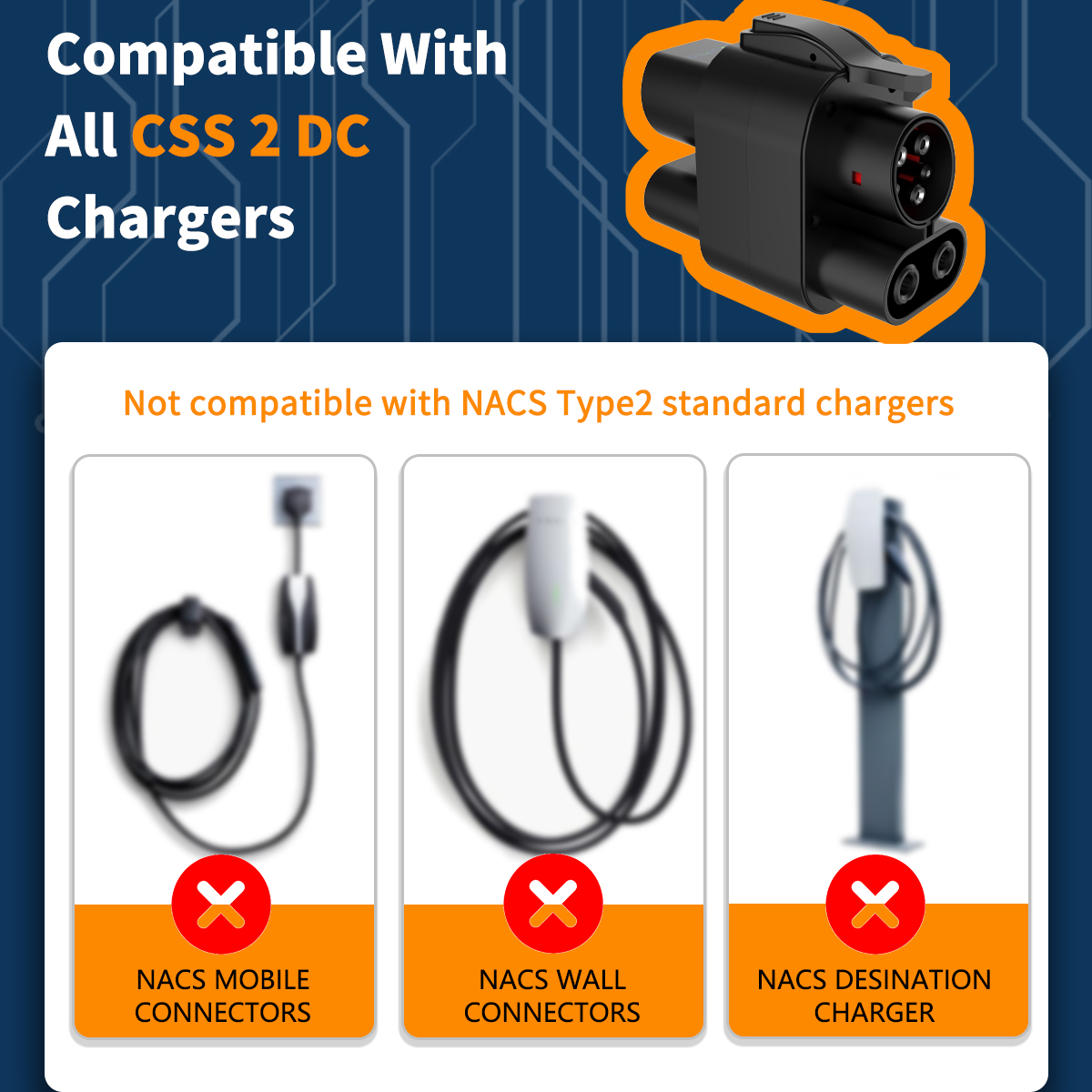 WUFEN CCS2 to CCS1 Adapter AC  - Ccs2 To Ccs1 Fast Charge Adapter 250Kw ulasan dan harga