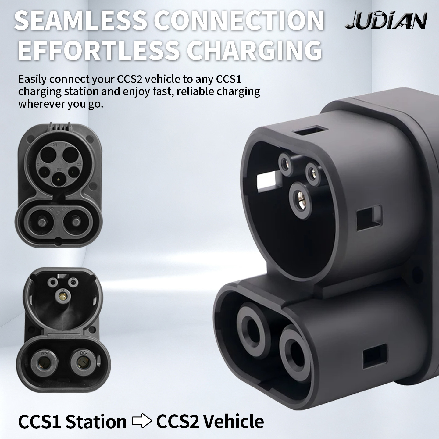 CCS1 to CCS2 EV DC Fast Chargi - Ccs2 To Ccs1 Fast Charge Adapter 250Kw ulasan dan harga