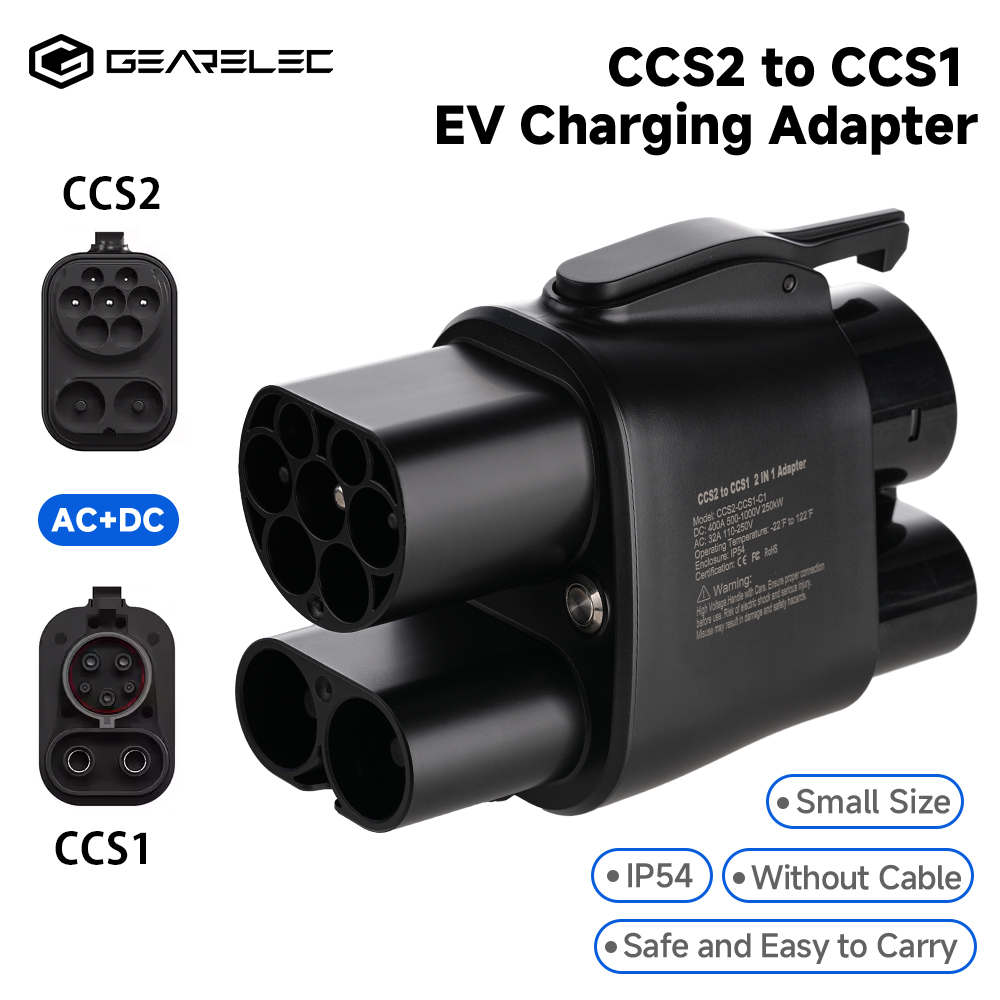 GEARELEC CCS2 to CCS1 Adapter  - Ccs2 To Ccs1 Fast Charge Adapter 250Kw ulasan dan harga