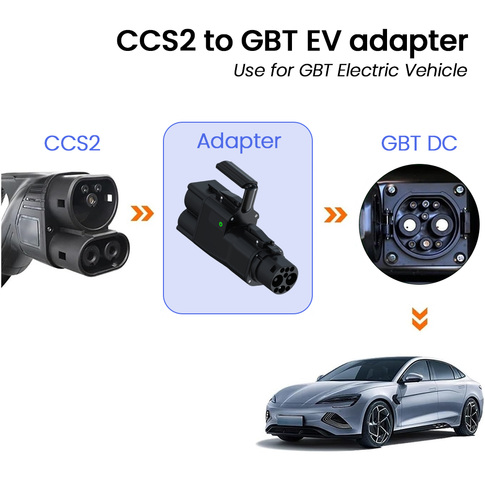 CCS2 to GB/T EV Converter Adap - Gb/T To Ccs2 200A Fast Charging Adapter ulasan dan harga