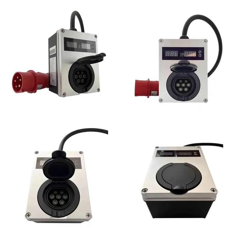 Mini 16A 32A Smart App Electri - Portable Ev Charger 32A Type 2 Cee Plug ulasan dan harga
