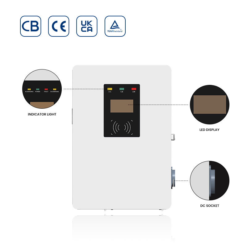 Khons 30KW Wallbox EV Charger  - Dc Fast Charger 30Kw Wallbox Commercial ulasan dan harga