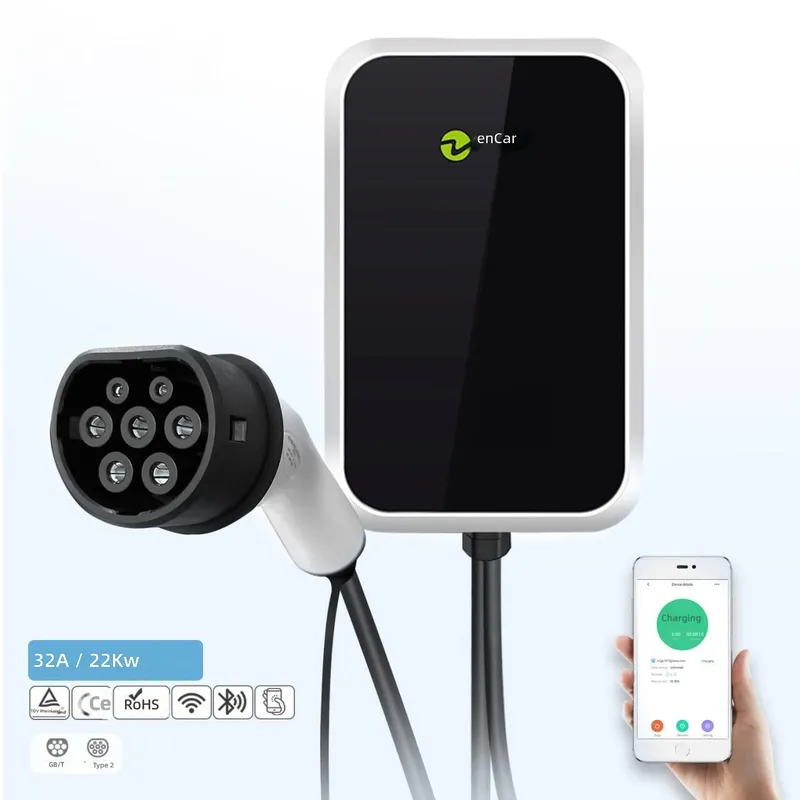 22kW EV Charger Type 2 Wallbox - 22Kw Wallbox Type 2 Ocpp Rfid ulasan dan harga